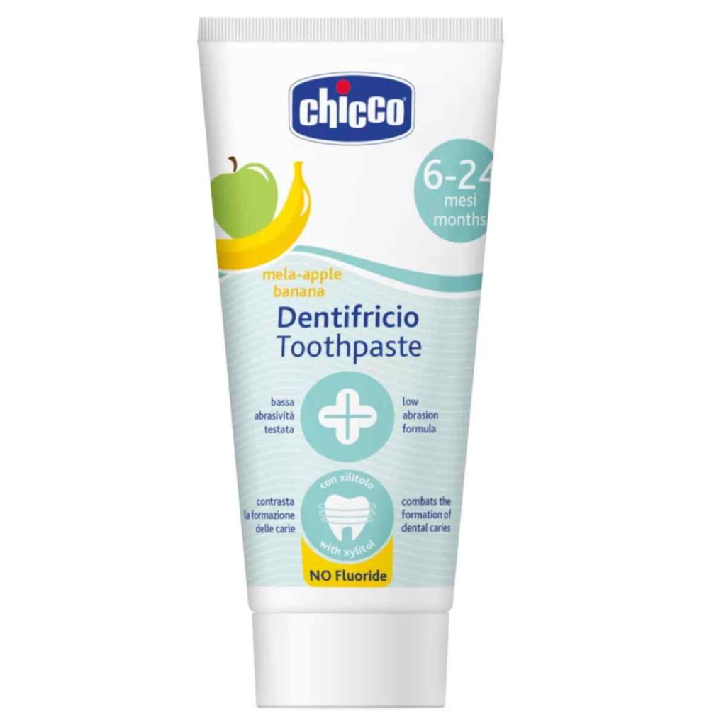 Chicco pasta de dinti mar-banana  6-24M fara fluor 2024 Bucata N1