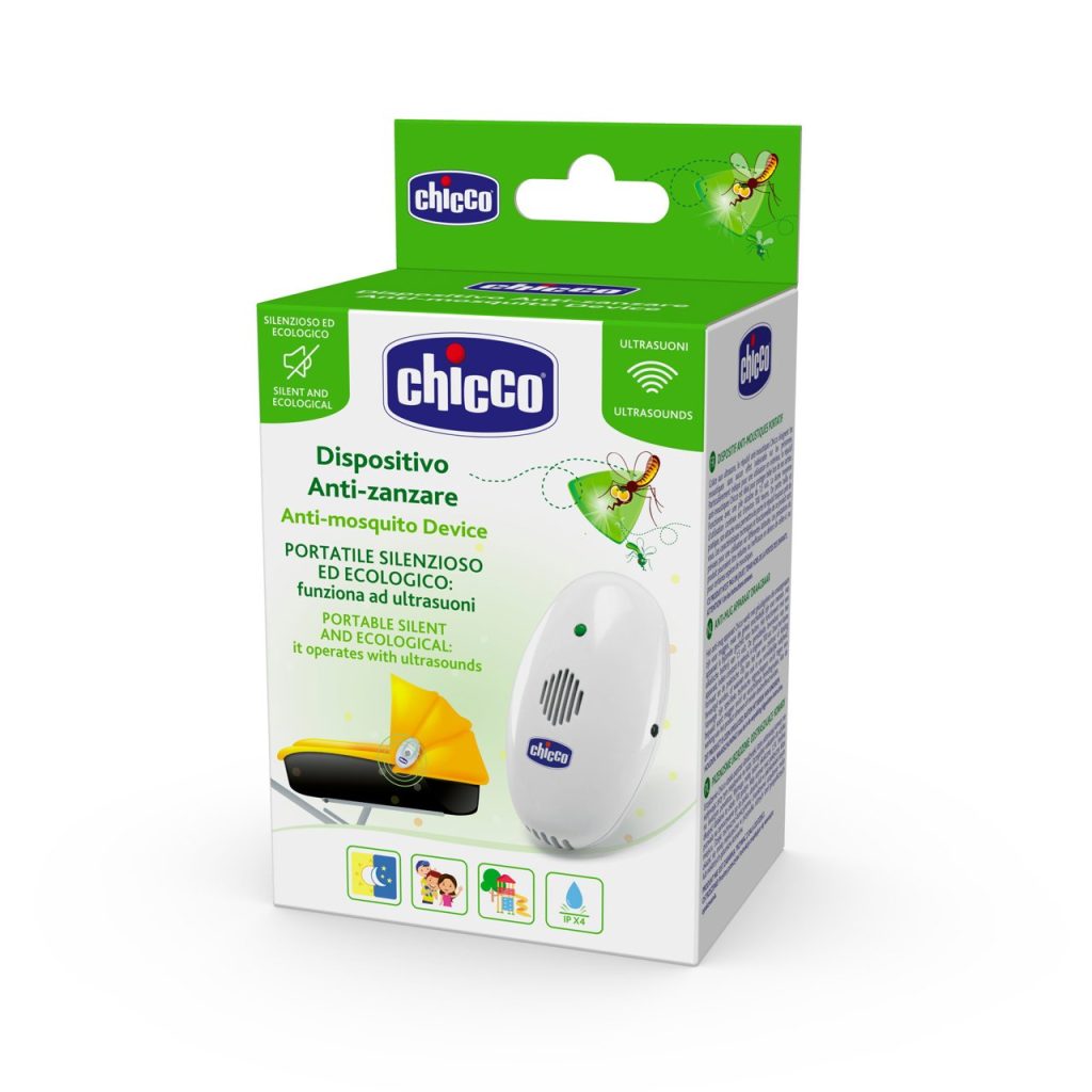 Chicco Dispozitiv antitintari cu ultrasunete, portabil cu baterii 01881200/7222000 Bucata N1