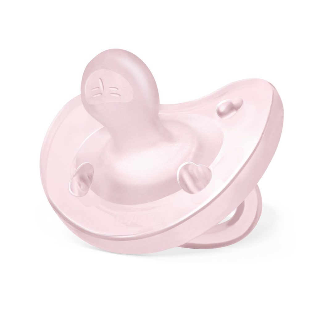 Chicco Suzeta totala din silicon Pink 0-6M 1 buc 2024  7309191 Bucata N1