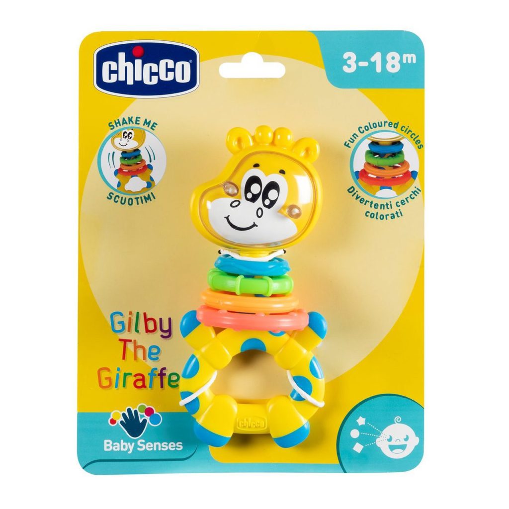 Chicco Jucarie gingiera girafa- Gilby 3M+ 100530 Bucata N1