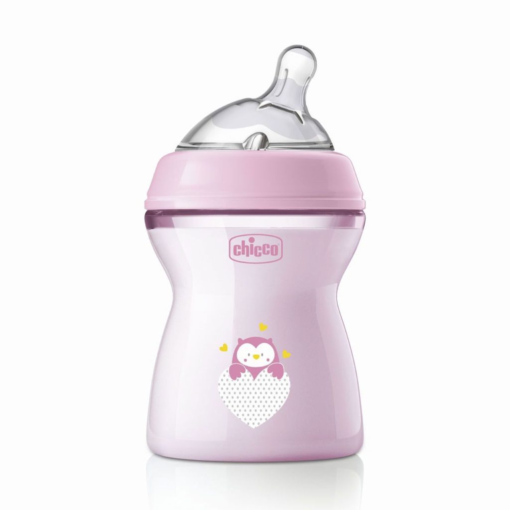 Chicco Biberon NaturalFeeling Pink 250ml 8082511 Bucata N1