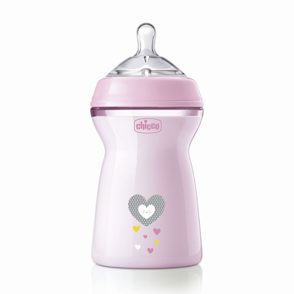 Chicco Biberon NaturalFeeling Pink NEW 330ml 8133510 Bucata N1