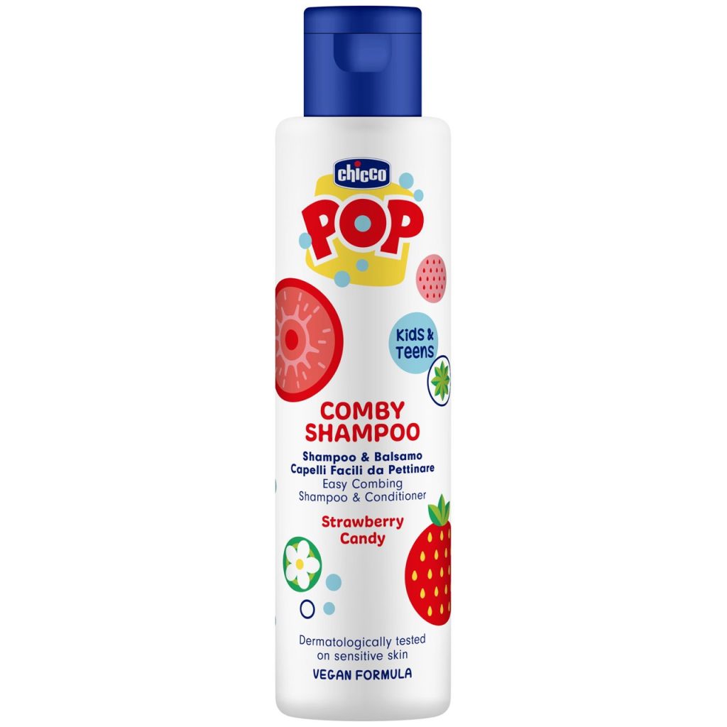 Chicco POP Sampon +conditioner, capusuna 250ML 12372 Bucata N1