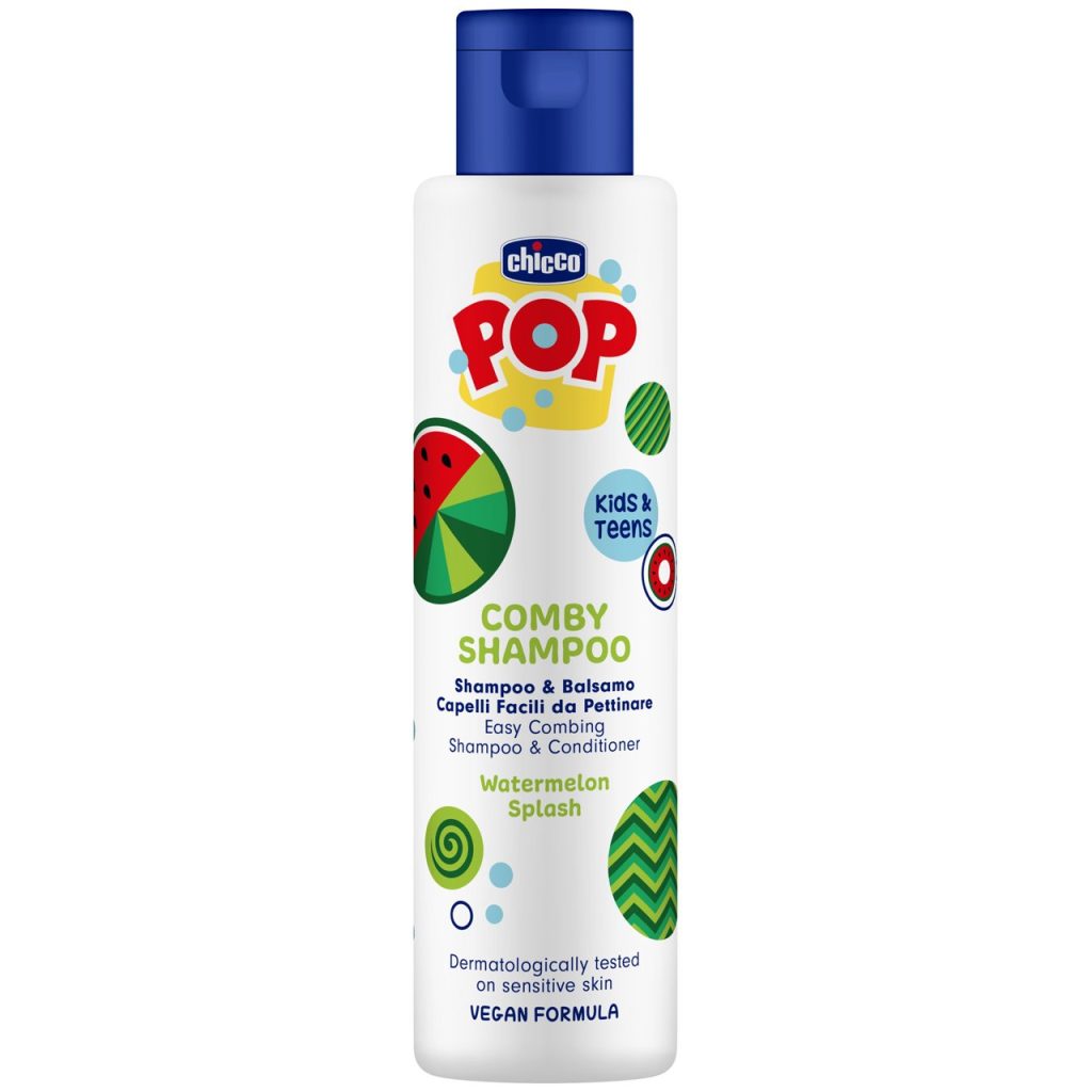 Chicco POP Sampon +conditioner, pepene verde  250ML 12373 Bucata N1