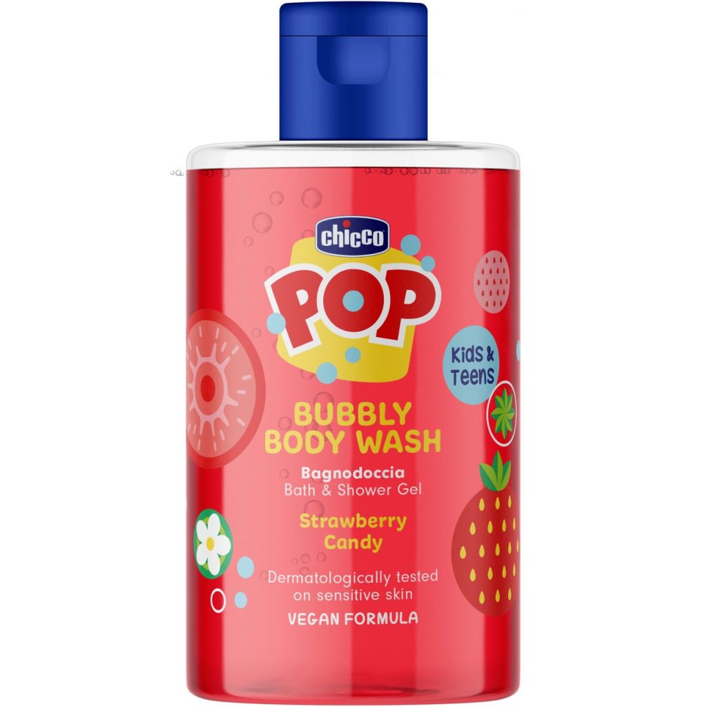 Chicco POP Gel de dus/spuma ,capusuna  300 ml 12370 Bucata N1